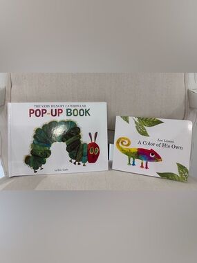 A Color of His Own & The Very Hungry Caterpillar Children’s Board Books NWT
